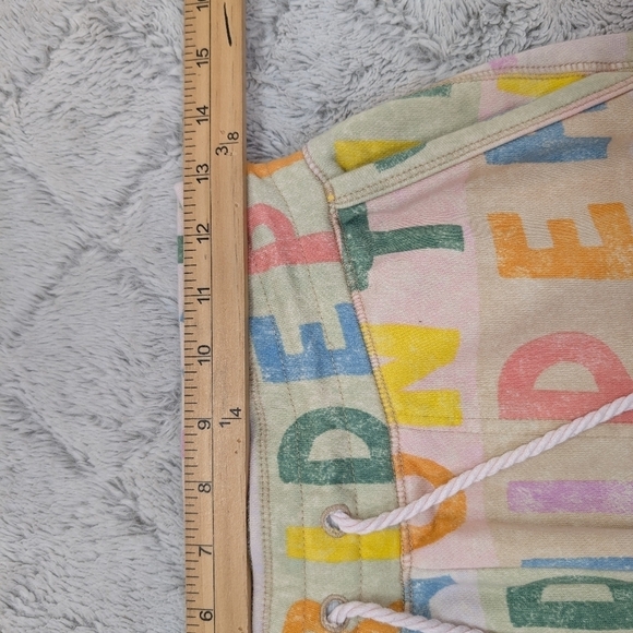 Anthropologie Joggers Womens S Pink Pride Graphic Luke John Matthew Arnold - Picture 4 of 10